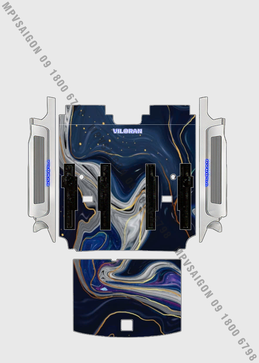 TỔNG HỢP MẪU SÀN NHÔM ẤN TƯỢNG CHO VOLKSWAGEN VILORAN