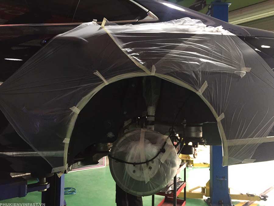 Sơn phủ gầm VinFast VF3