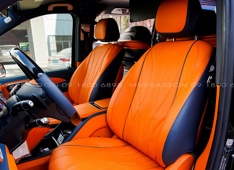 Nâng cấp ghế Limousine Dreamer cho xe Benz V-class V250
