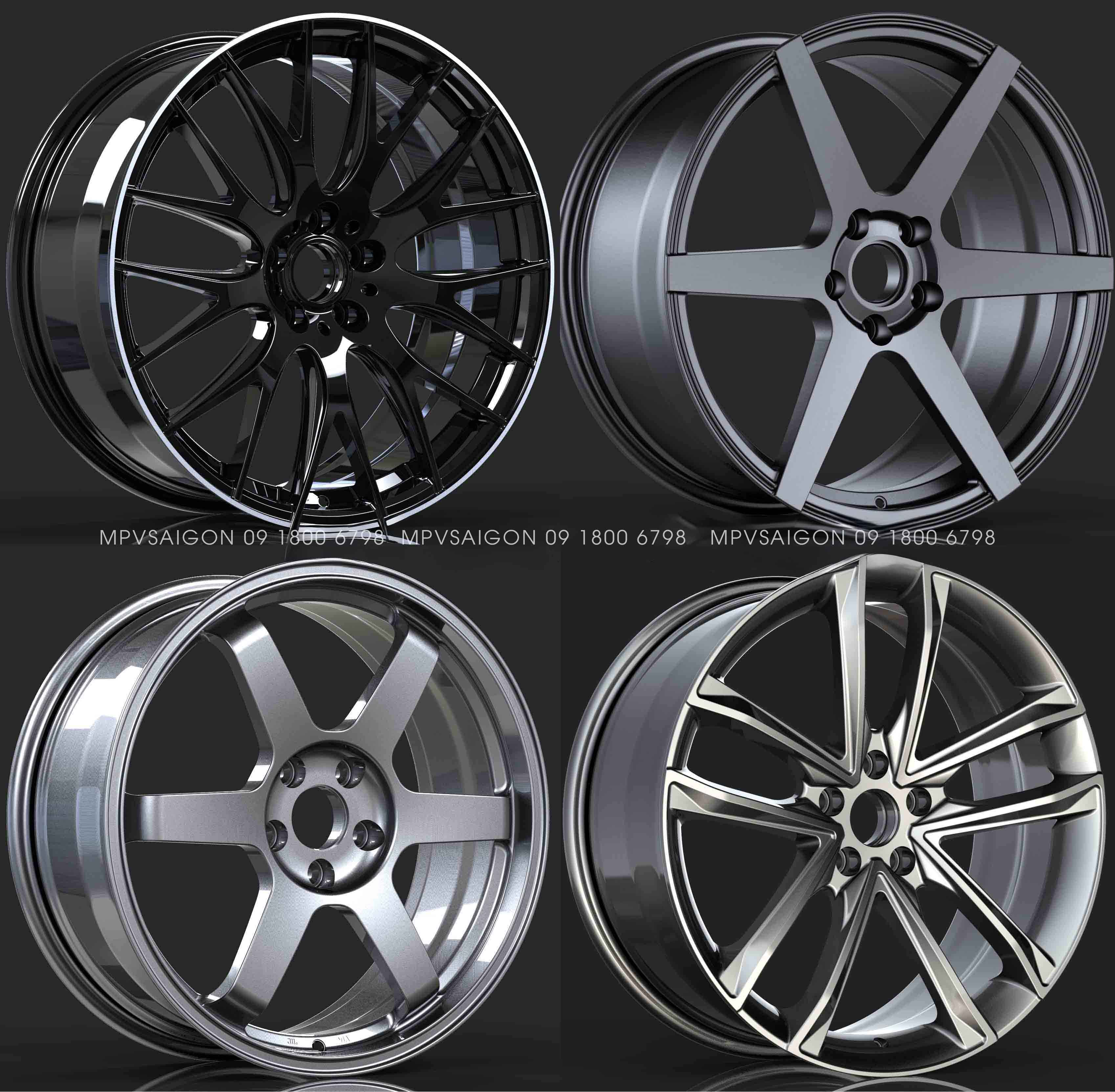 Bộ sưu tập mâm xe cao cấp cho Kia Carnival 2024 2025 tại MPVSAIGON