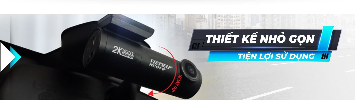 Camera Cảnh báo giao thông VietMap KC01