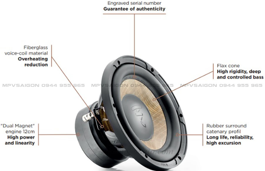 Focal P20 FE - Loa sub 8 inch Made in France