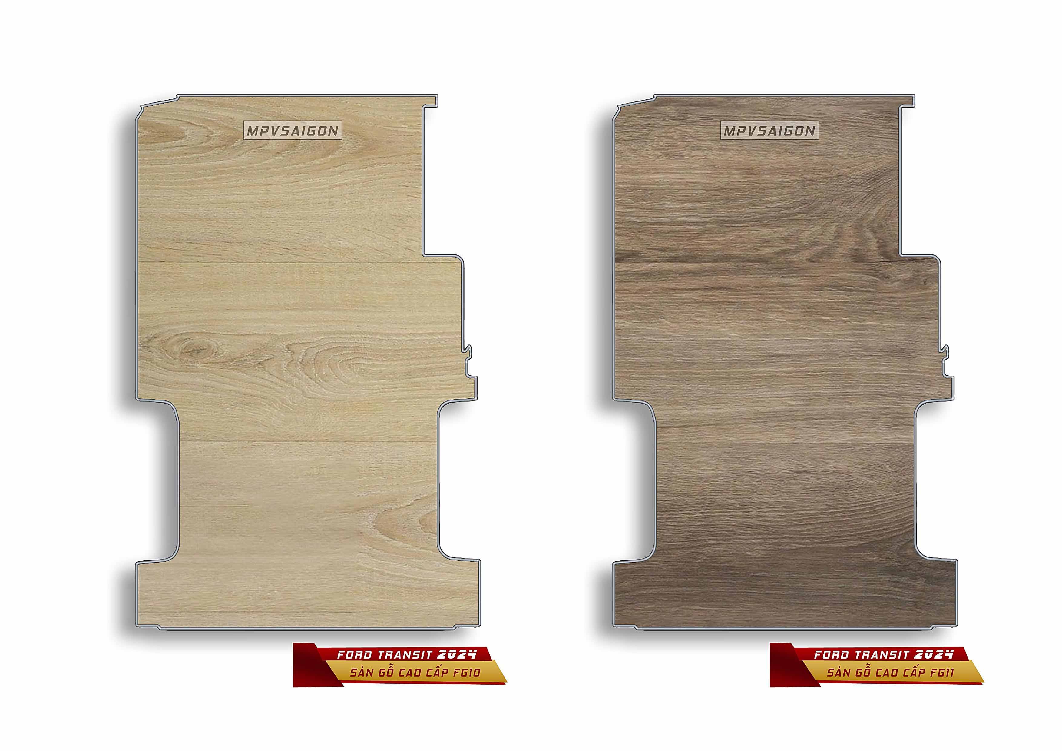 TỔNG HỢP MẪU SÀN XE FORD TRANSIT 2024 TẠI MPVSAIGON