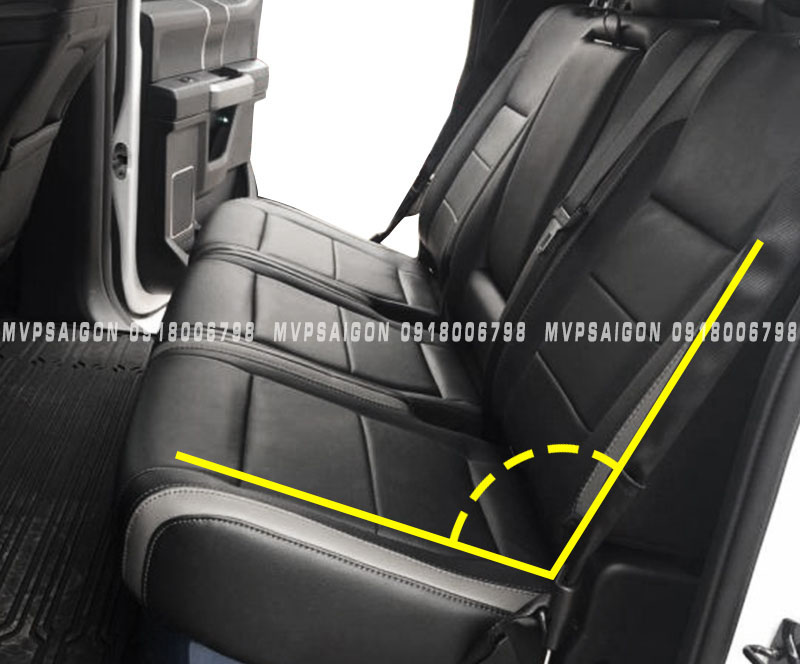 Ford F150 nâng cấp ghế sau ngả lưng sâu hơn nguyên bản