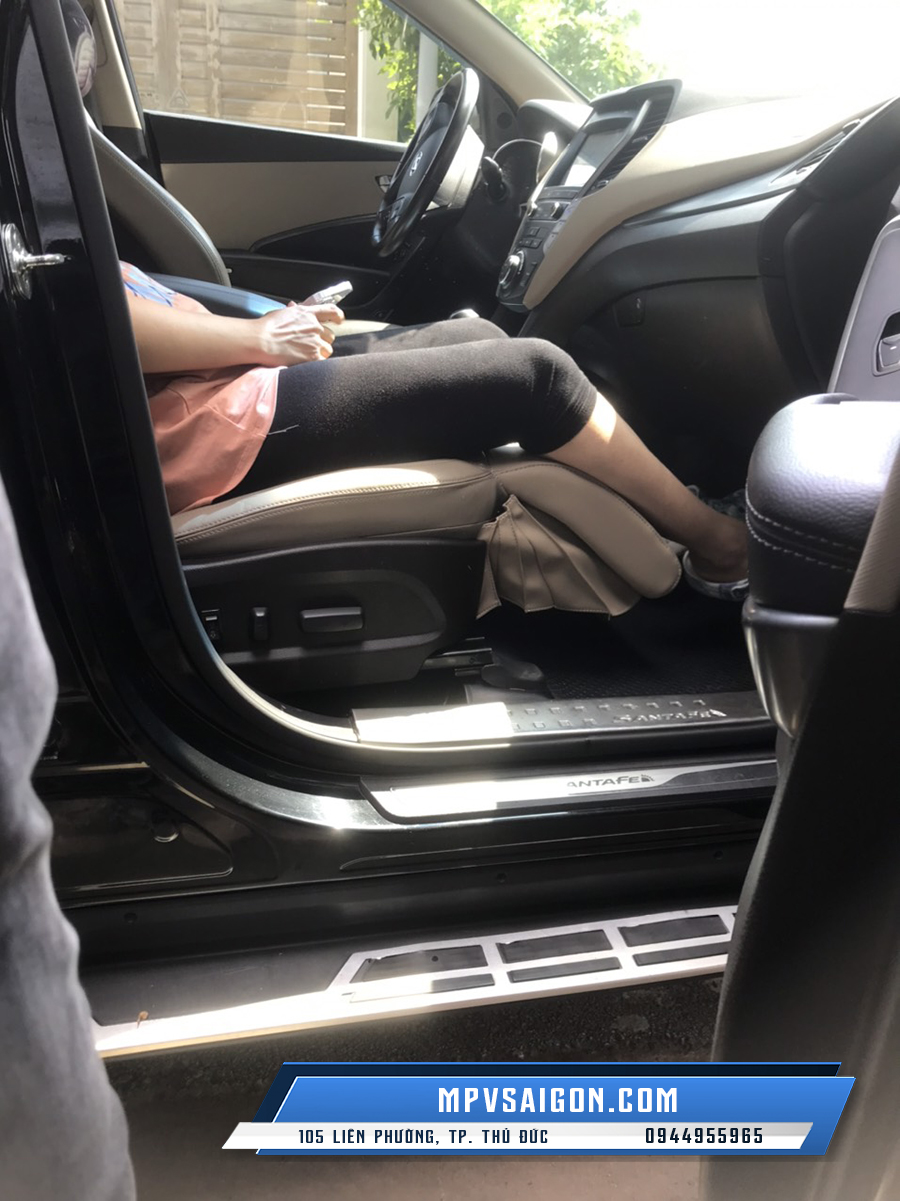 HYUNDAI SANTA FE ĐỘ NÂNG CHÂN CHỈNH ĐIỆN TIỆN NGHI