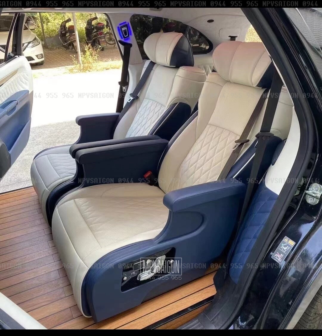 độ ghế nâng cấp nội thất Limousine Mercedes Benz R300 R350 R500