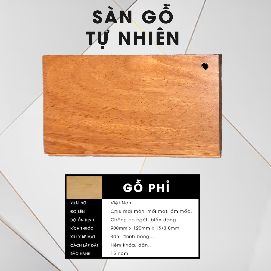 SÀN GỖ TỰ NHIÊN CHO Ô TÔ TẠI MPVSAIGON