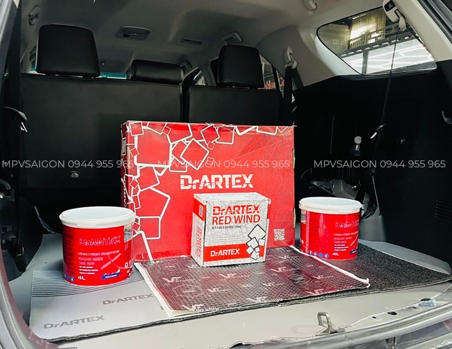 PHỦ GẦM CÁCH ÂM - CHỐNG GỈ SÉT DR. ARTEX MPVSAIGON