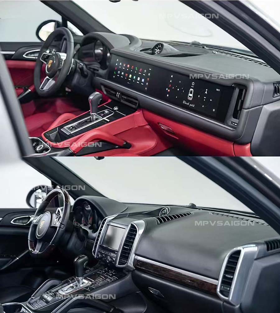 Porsche Cayenne nâng cấp và lên đời nội thất 2024