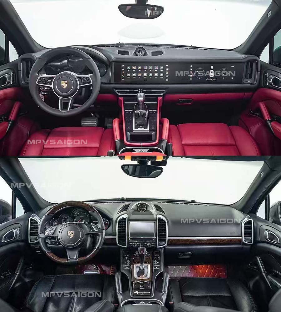 Porsche Cayenne nâng cấp và lên đời nội thất 2024