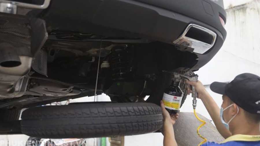 Sơn phủ gầm VinFast VF3