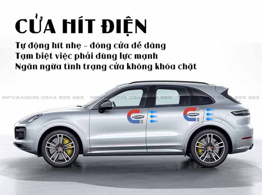 nâng cấp cửa hít Volkswagen Teramont