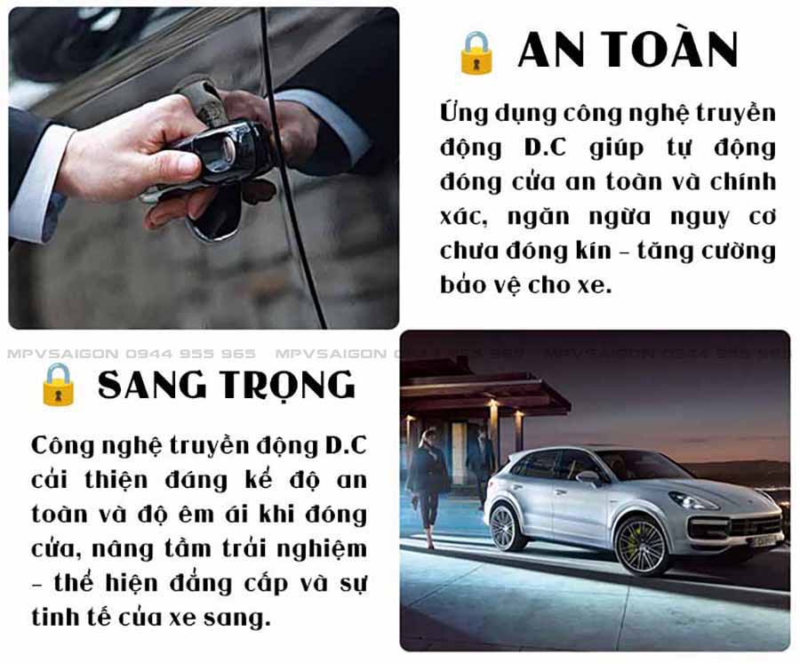 nâng cấp cửa hít Volkswagen Teramont