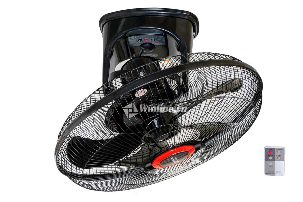 Quạt Đảo Trần Tico B5 điều khiển từ xa hoặc hộp số