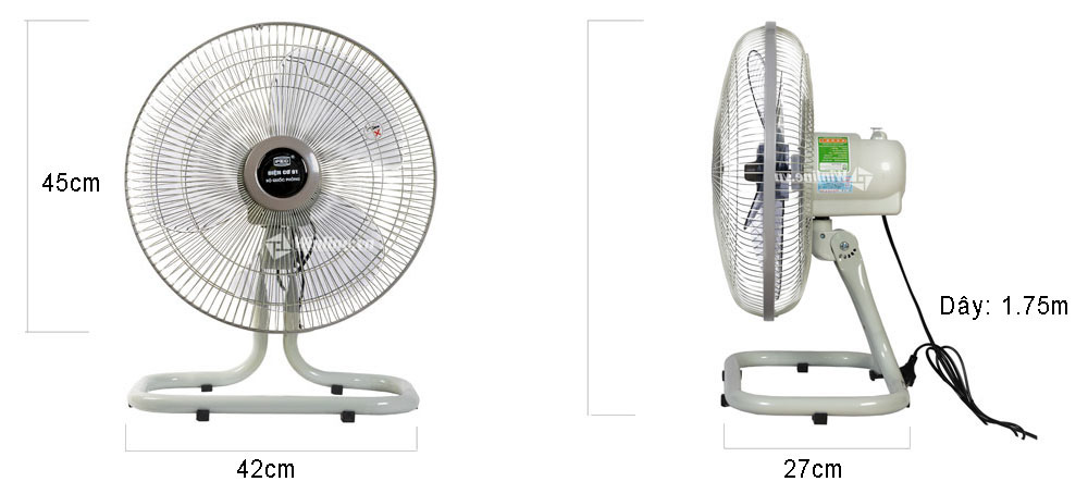 Quạt sàn điện cơ 91 QS-400
