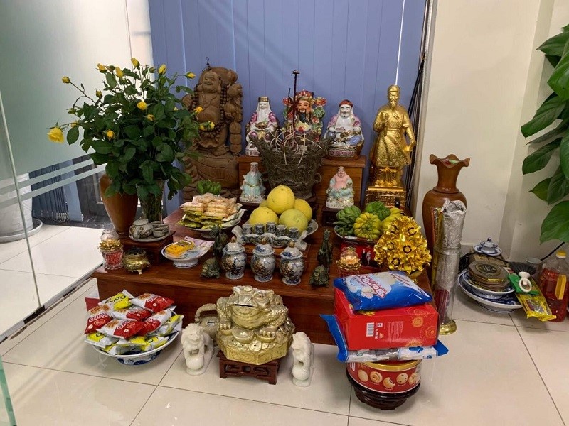 Hướng đặt bàn thờ trong văn phòng