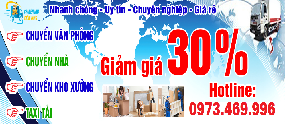 dịch vụ chuyển nhà trọn gói kiến vàng