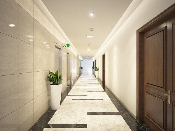 Hành lang nhìn thẳng vào cửa chính là điều tối kỵ