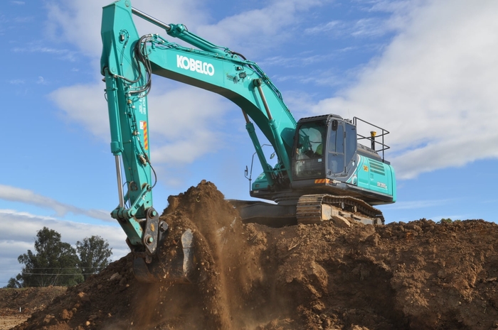 Nguyên lý hoạt động của máy xúc Kobelco