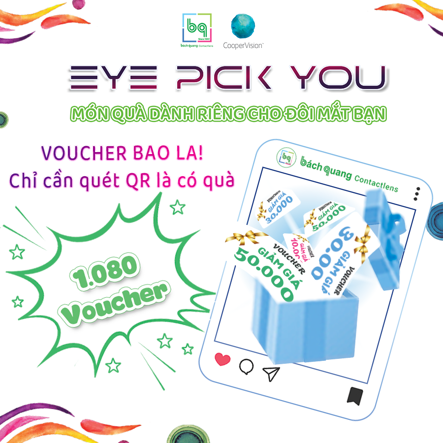EYE PICK YOU - MÓN QUÀ DÀNH RIÊNG CHO ĐÔI MẮT BẠN