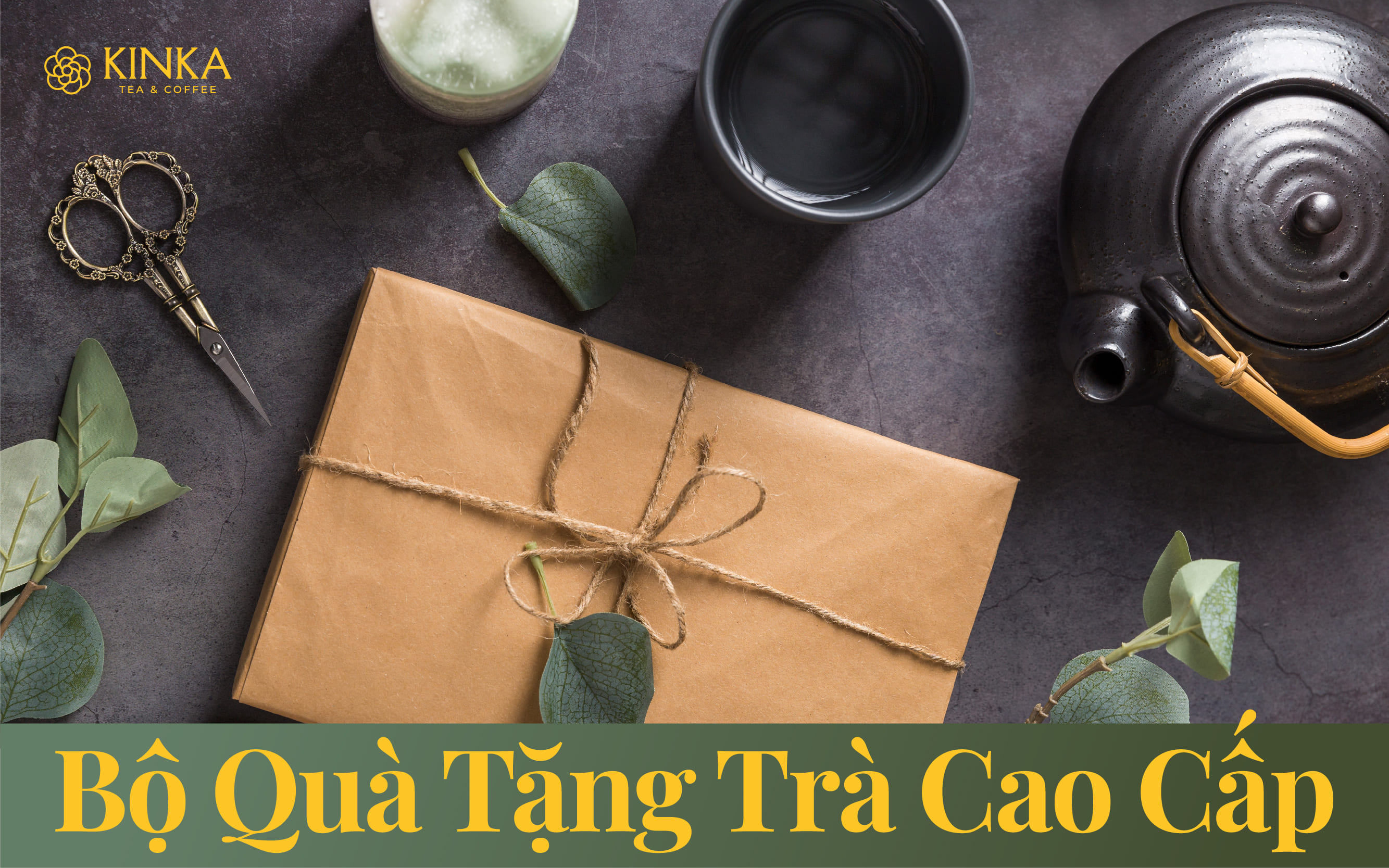 Bộ quà tặng trà cao cấp: 5 loại trà ngon thượng hạng