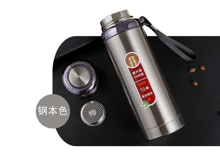 Bình giữ nhiệt inox 304 SUS 1000ml cao cấp