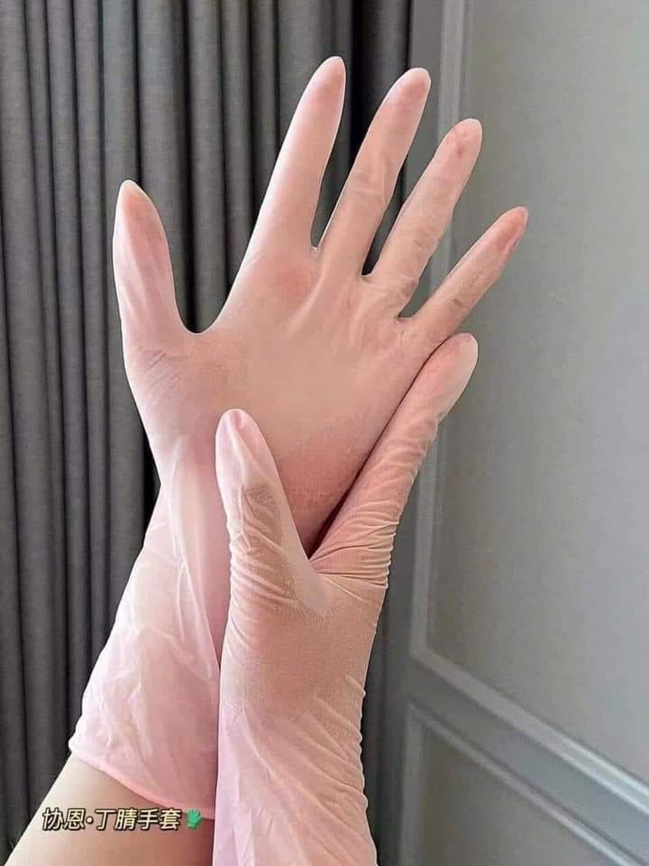 Bịch 30 găng tay cao su làm bếp, rửa bát siêu dai