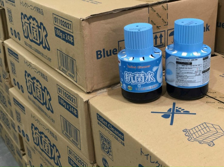 Lọ thả tẩy bồn cầu khử mùi hương hoa Hàn Quốc