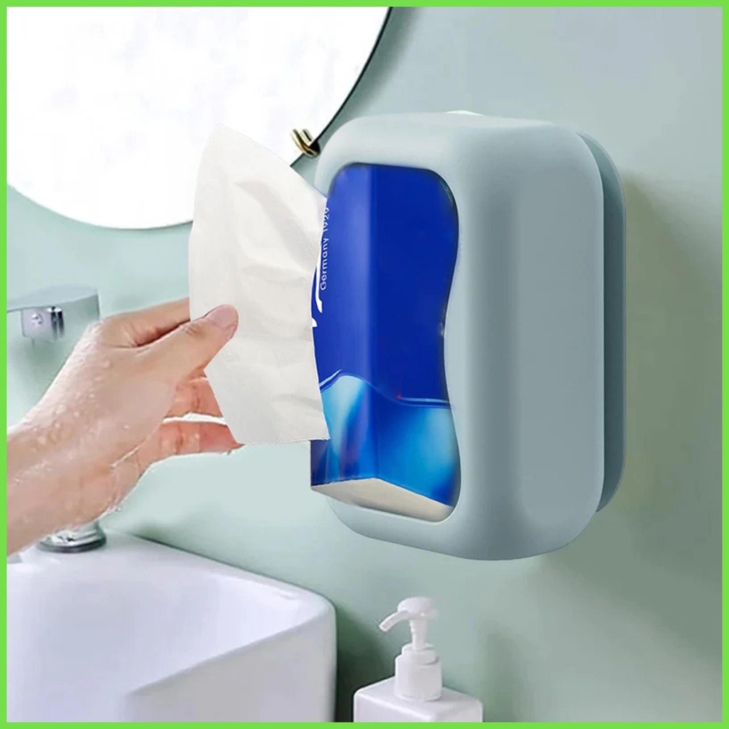 Hộp đựng khăn giấy bằng SILICON hình chữ nhật