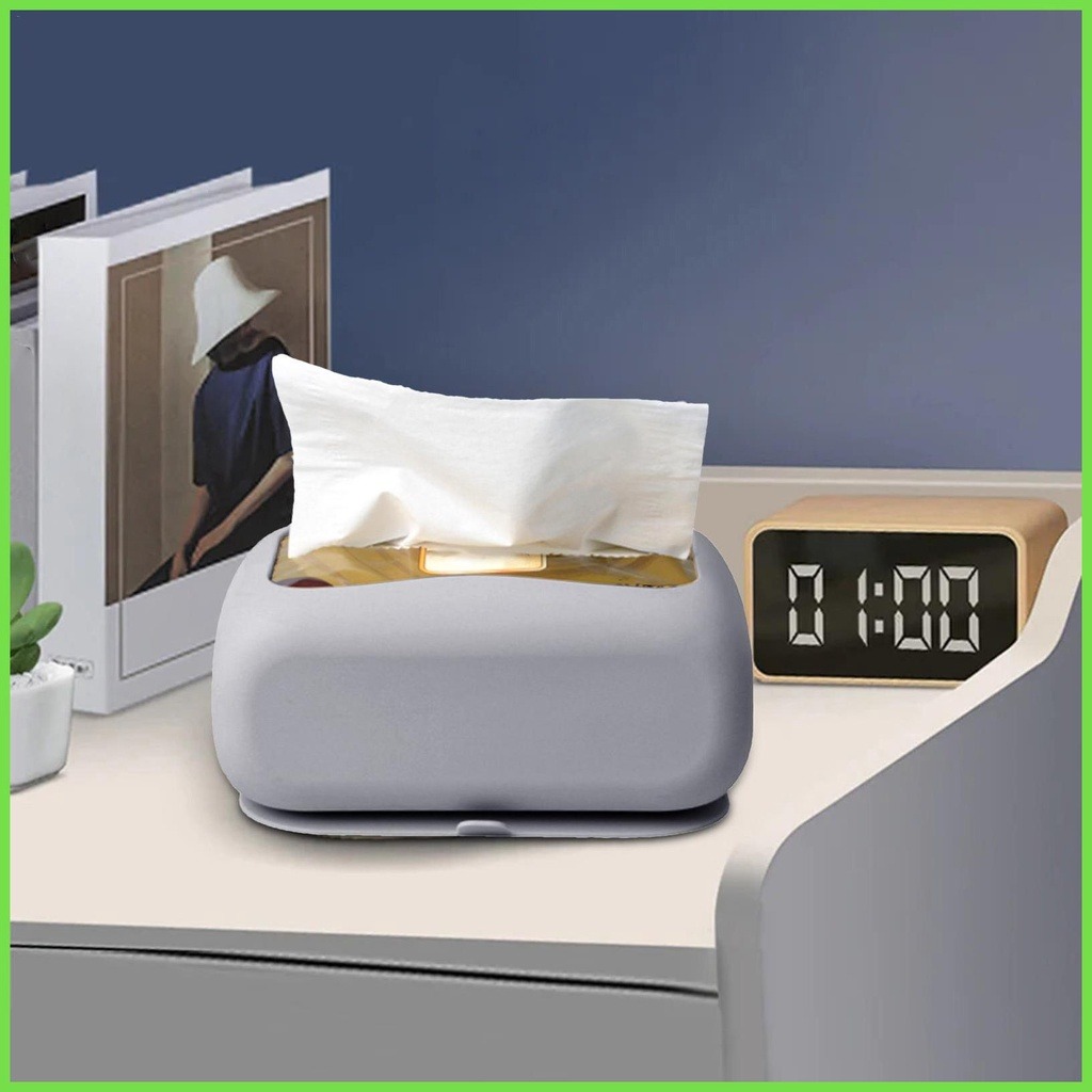 Hộp đựng khăn giấy bằng SILICON hình chữ nhật