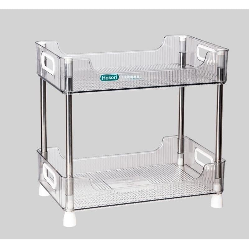 Kệ chữ nhật trong suốt 3 tầng Hokori