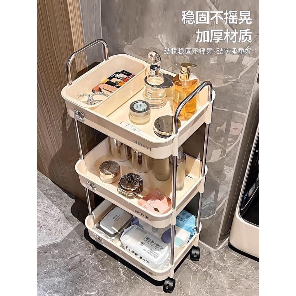 Kệ đựng đồ đa năng 3 tầng SUNMIX cao cấp