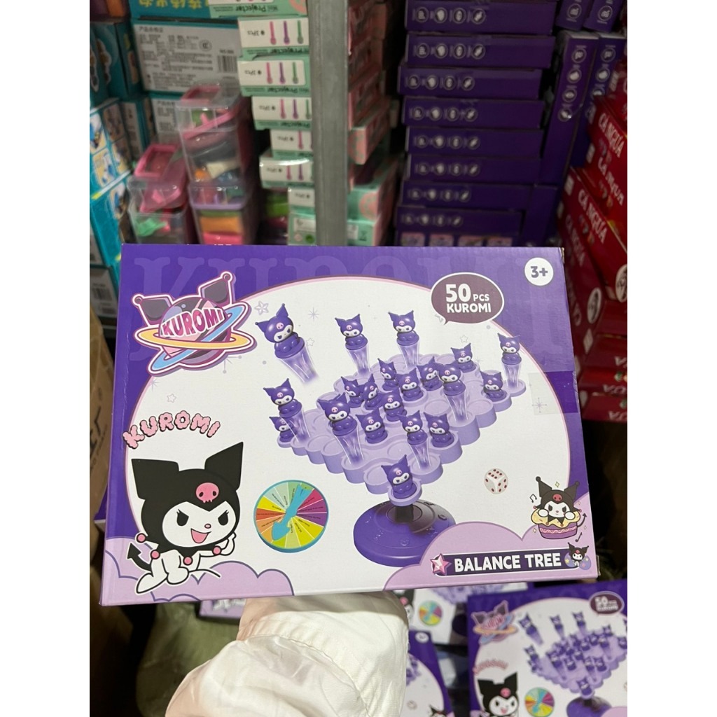 Đồ chơi xếp hình cây cân bằng hình Kuromi XB-001