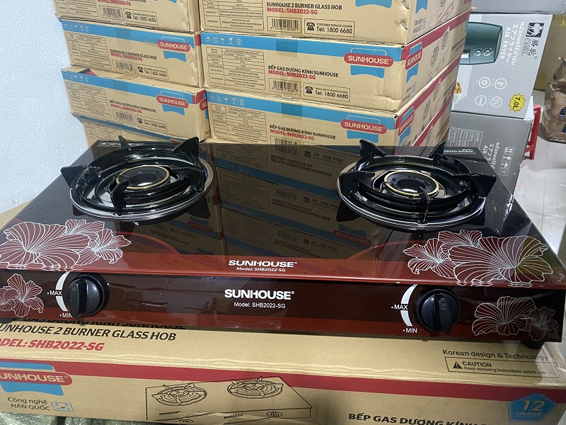 Bếp gas dương kính Sunhouse