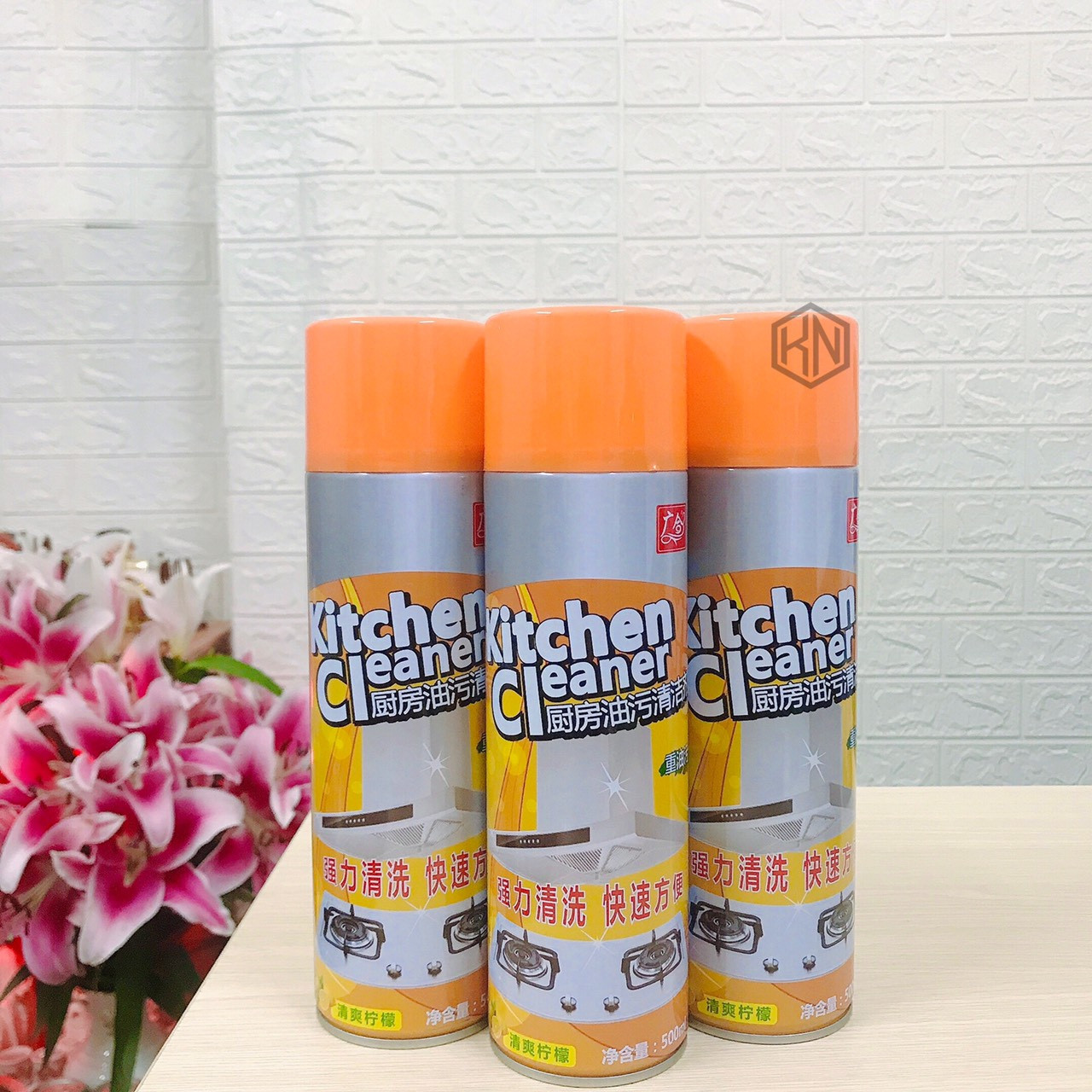 Chai xịt tẩy rửa nhà bếp đa năng Kitchen Cleaner 500ml