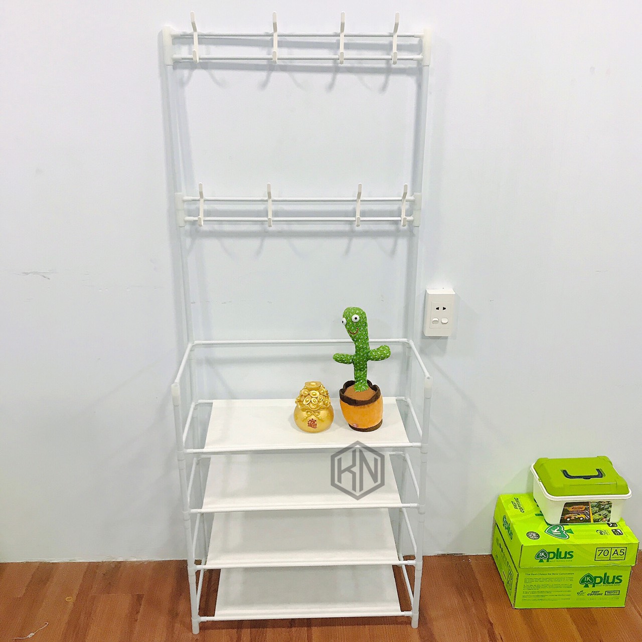 Kệ treo quần áo, để giày dép, túi xách chữ H