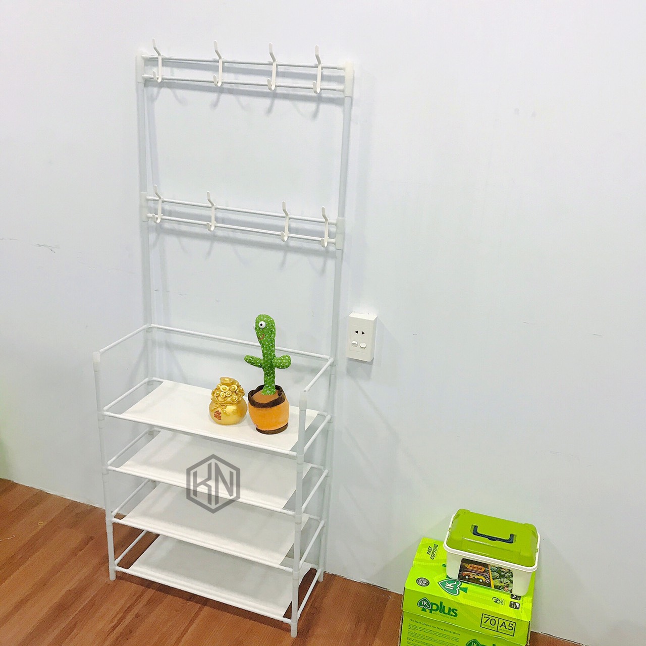 Kệ treo quần áo, để giày dép, túi xách chữ H