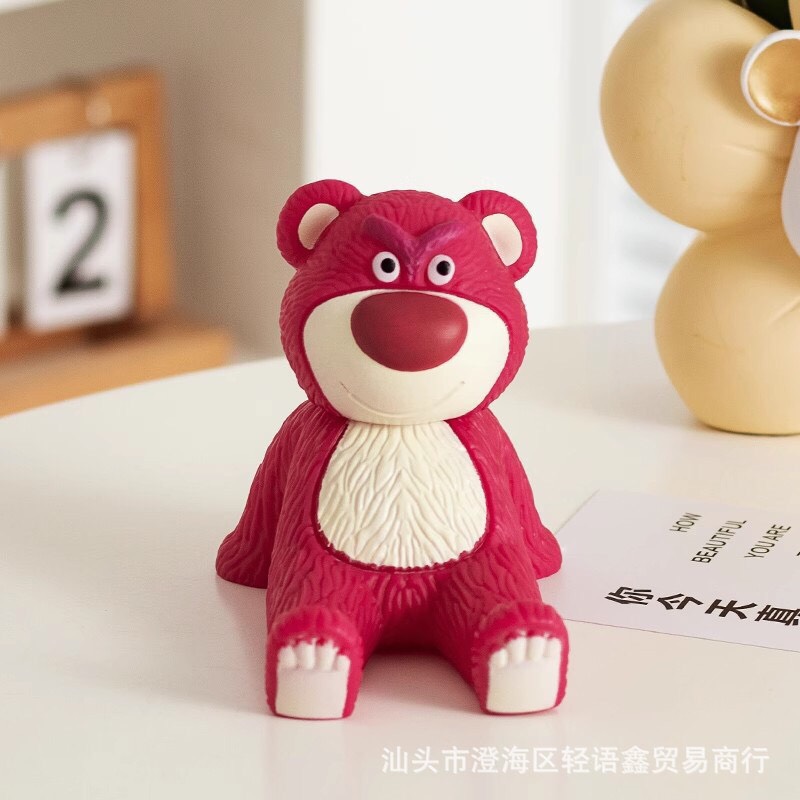 Giá đỡ điện thoại gấu dâu siêu đáng yêu