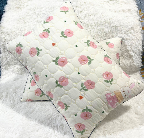 Vỏ gối cotton đậu nành massage cao cấp