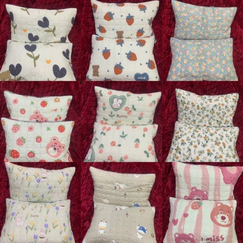 Vỏ gối cotton đậu nành massage cao cấp