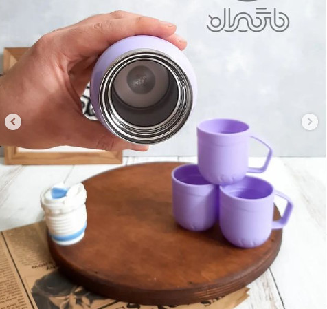 Bộ bình giữ nhiệt 500ML TÚI HỘP ĐỎ tặng kèm 2 ly