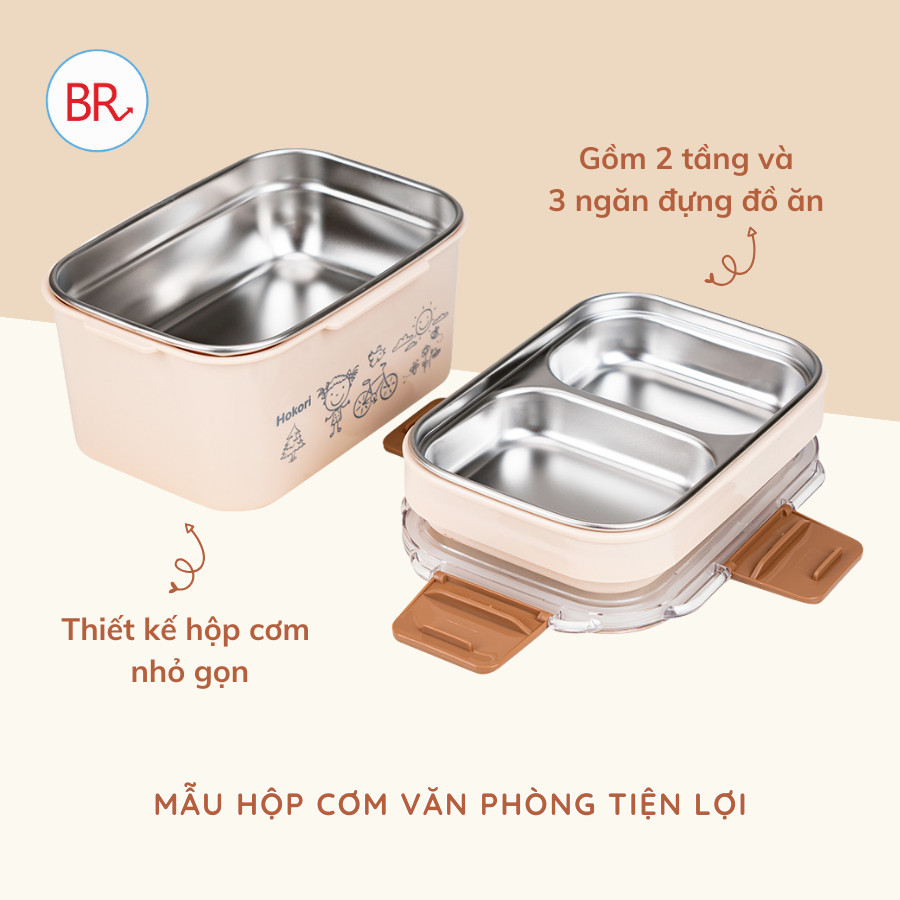 Hộp cơm inox 2T Hokori