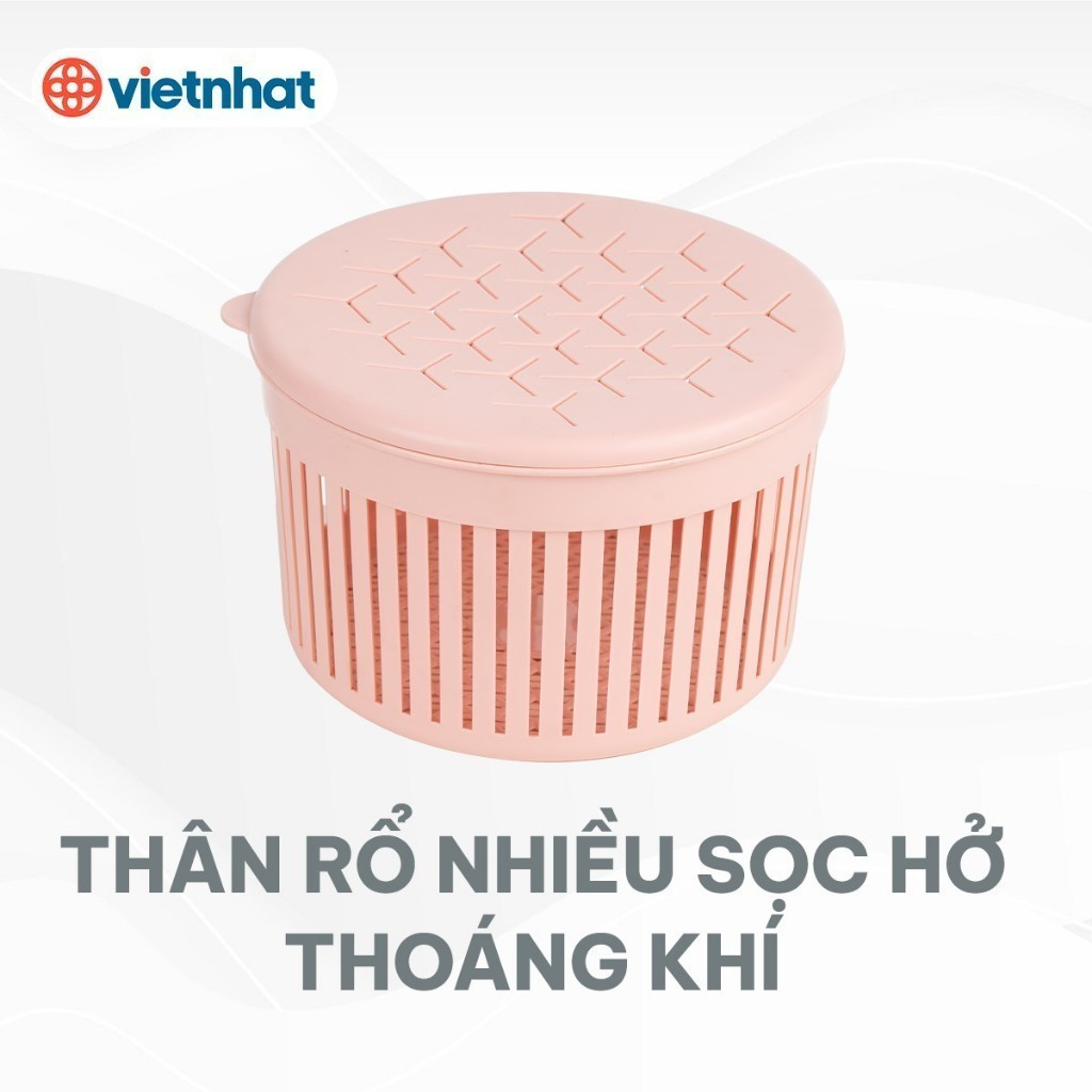 Rổ nắp tròn Việt Nhật