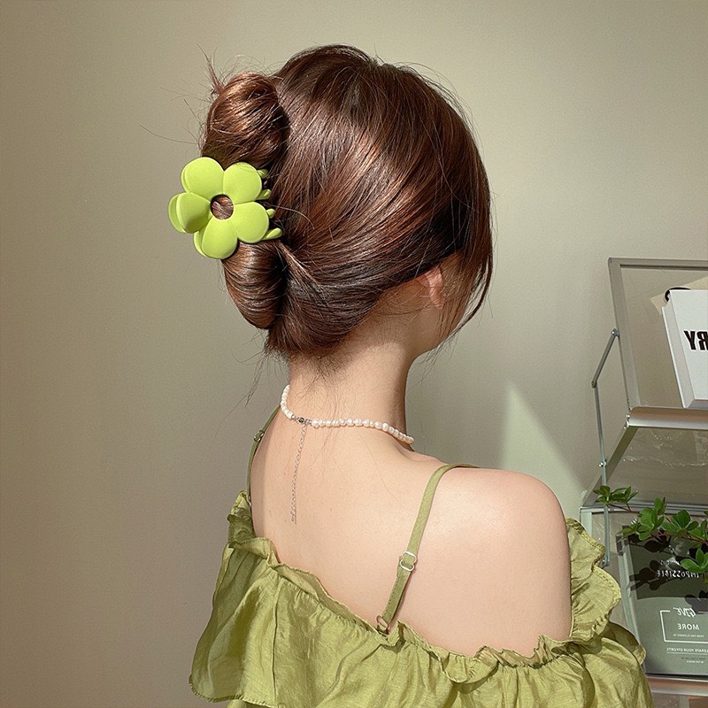 Set 6 kẹp tóc hoa mai siêu xinh