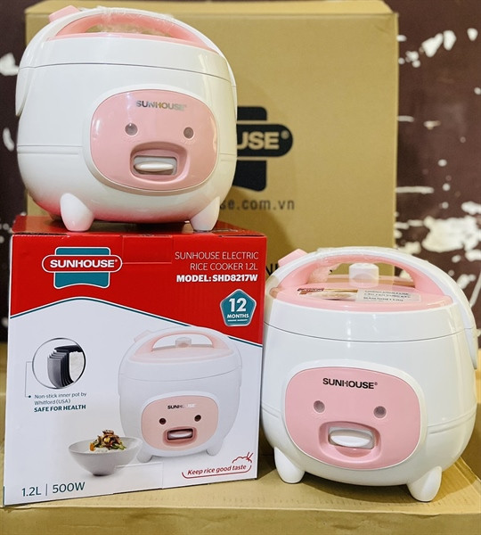Nồi cơm điện Sunhouse SHD8217W 1.2L