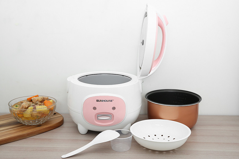 Nồi cơm điện Sunhouse SHD8217W 1.2L