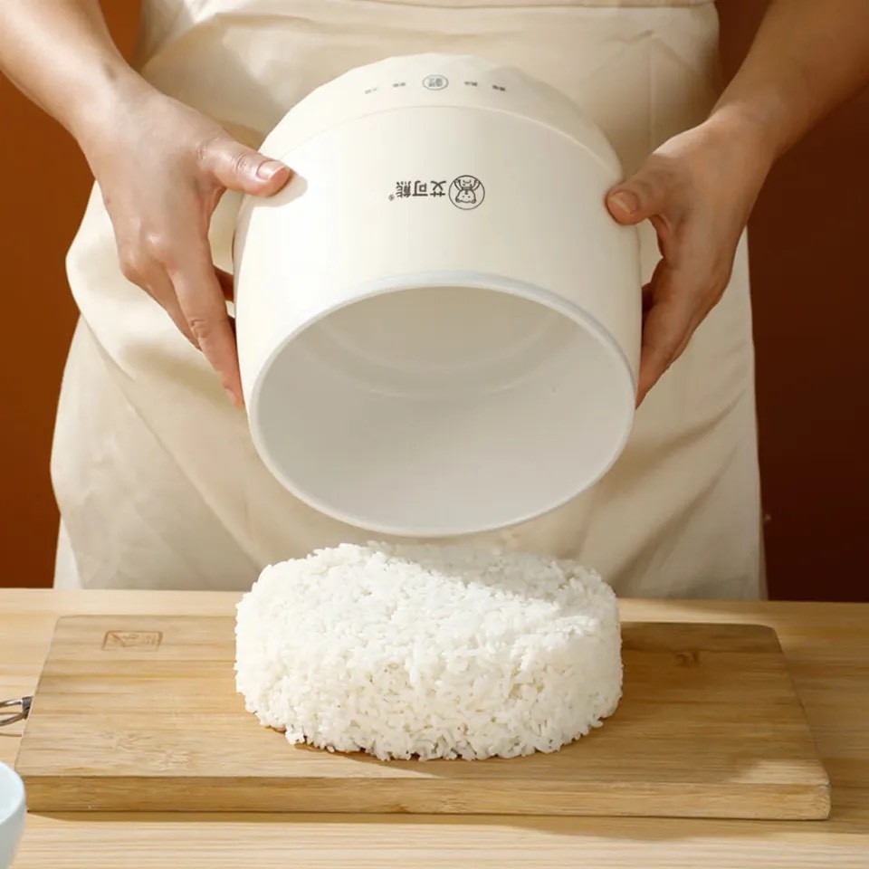 Nồi cơm điện chống dính mini thông minh đa năng 1.8L