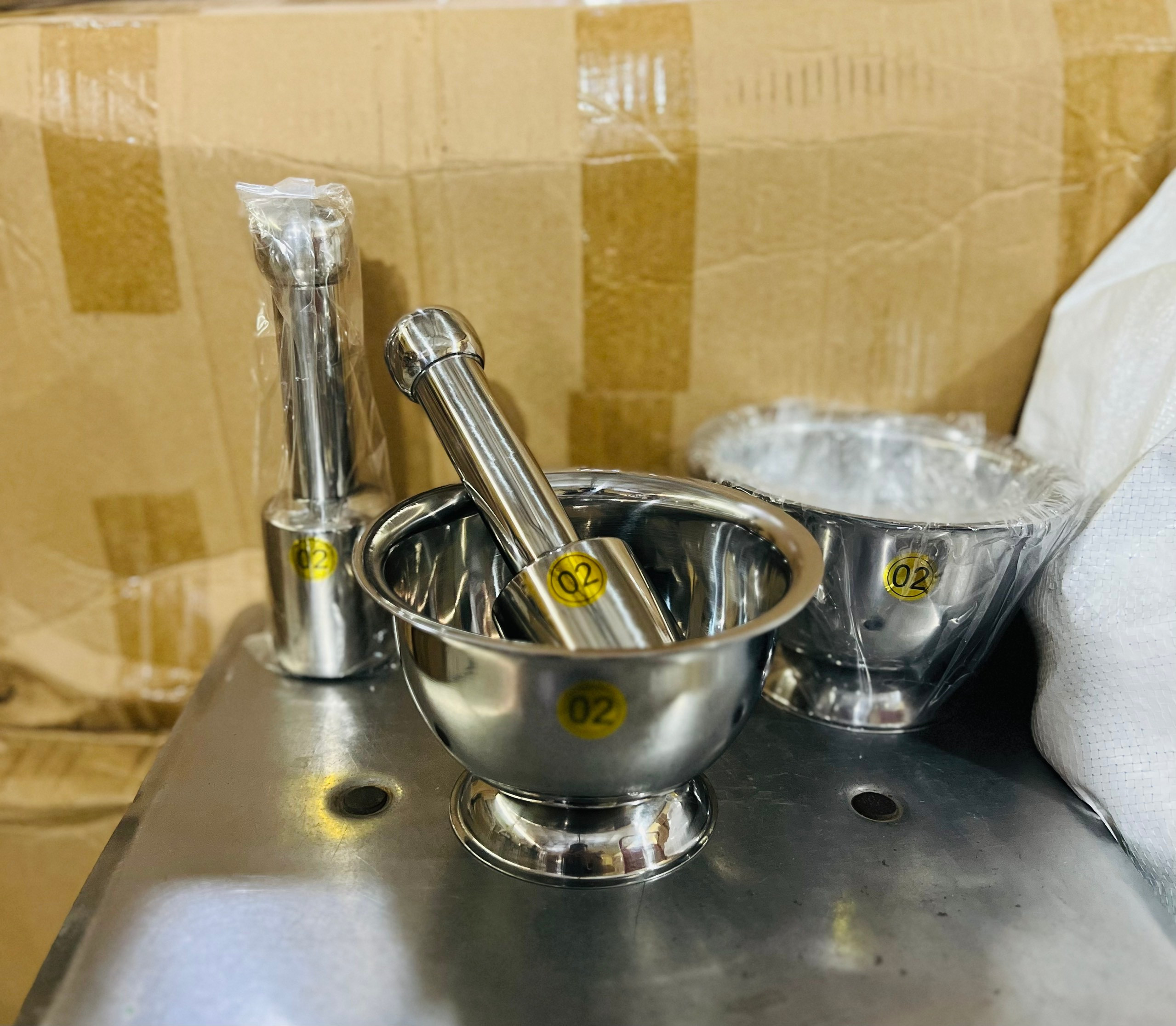 Bộ chày cối inox cao cấp