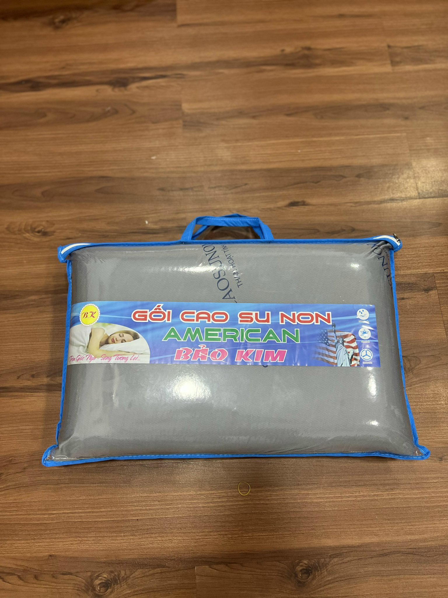 Gối nằm cao su non than hoạt tính Bảo Kim