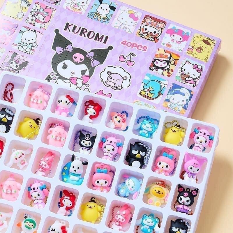 Hộp quà Hidden Box bất ngờ 40 món Kuromi và Gấu Lotso